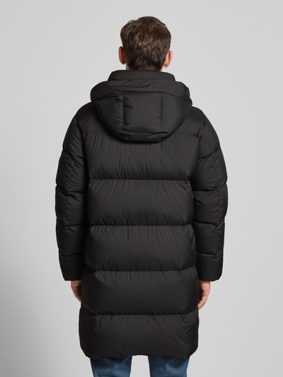 Marc O'Polo Płaszcz puchowy o kroju regular fit z szelkami  Czarny 5