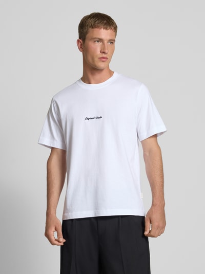 Jack & Jones T-Shirt mit Rundhalsausschnitt Weiss 4