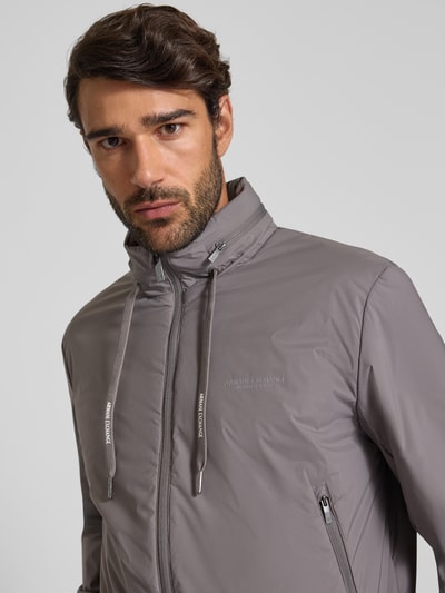 ARMANI EXCHANGE Blouson met opstaande kraag Middengrijs - 3