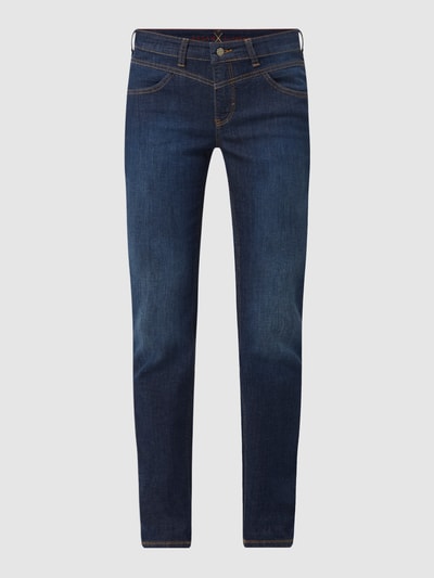 MAC Slim fit jeans met stretch, model 'Dream' Blauw - 2