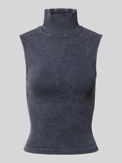 Gina Tricot Tanktop met turtleneck Bleu - 2