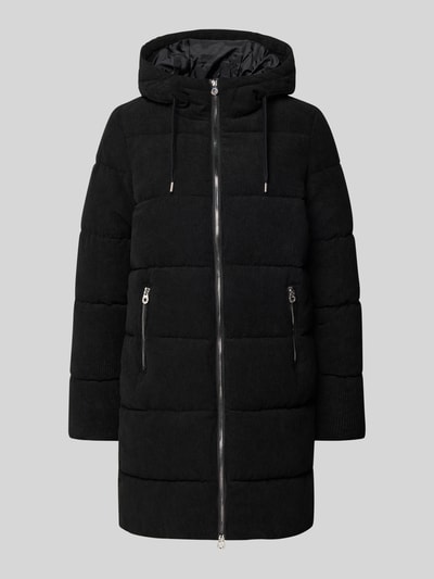 Only Płaszcz pikowany o kroju regular fit ze sztruksu model ‘DOLLY’ Czarny 2