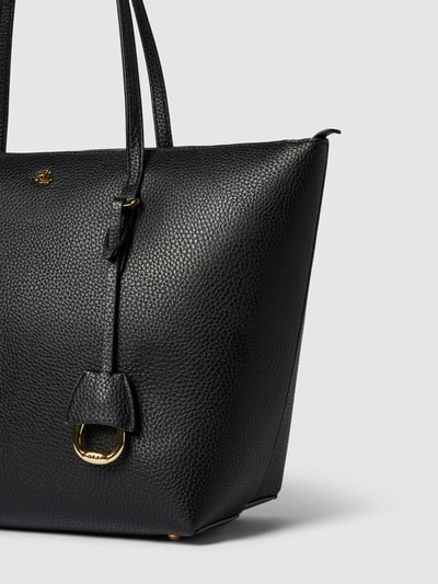 Lauren Ralph Lauren Tote Bag mit Applikation Modell 'KEATON' Black 3