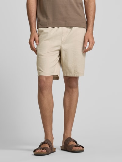 Matinique Regular Fit Bermudas aus Leinen-Baumwoll-Mix Modell 'barton' Ecru 4