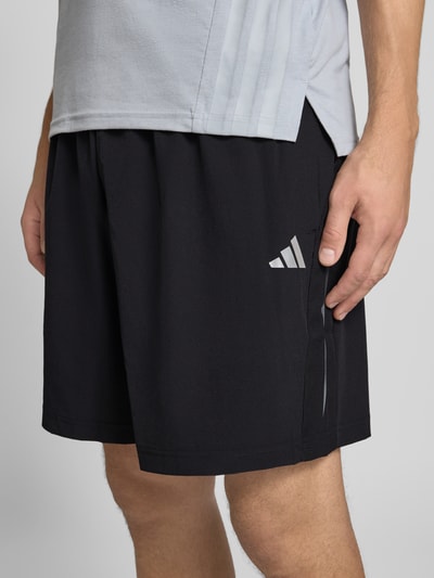 adidas Training Regular Fit Sweatshorts mit elastischem Bund Black 3