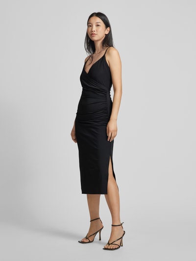 Jake*s Cocktail Minikleid mit seitlicher Raffung Black 1