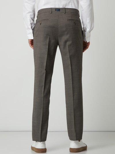 Pierre Cardin Slim fit pantalon met stretch, model 'Rick' - 'Futureflex' Lichtbruin - 5