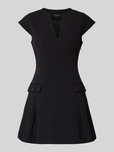 GUESS Minikleid mit V-Ausschnitt Modell 'JOANDRA' Black 2