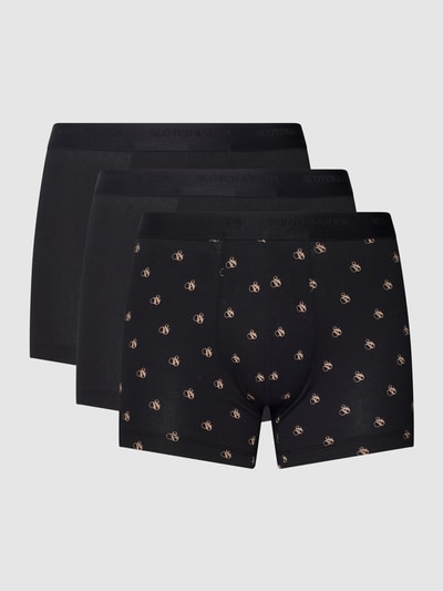 Scotch & Soda Trunks mit Label-Muster Black 2