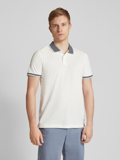 MCNEAL Poloshirt mit Label-Detail Weiss 4