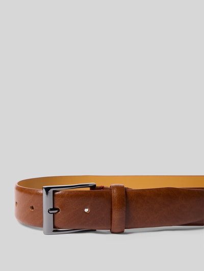 Pierre Cardin Gürtel mit Label-Detail Cognac 2