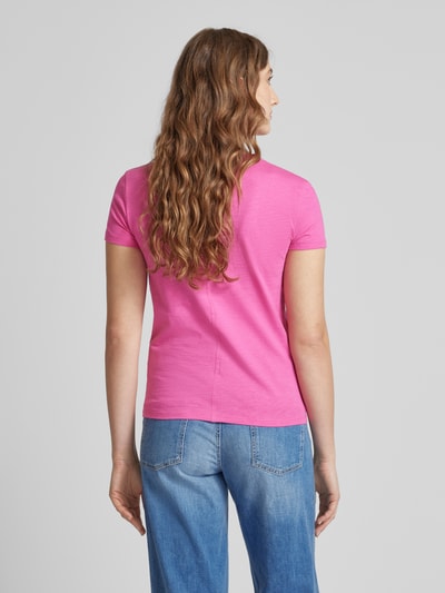 BOSS Orange T-Shirt mit Rundhalsausschnitt Modell 'Esla' Pink 5