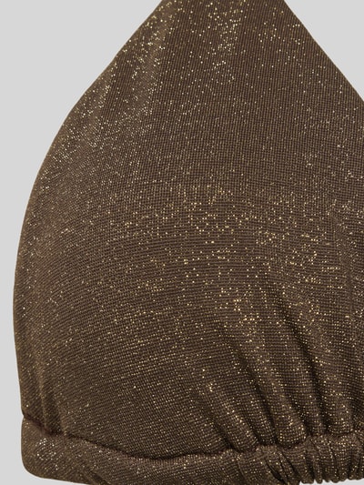 Produktfoto, Triangel-Bikini mit Schnürung Modell 'RICO LIGHTGLITTER' von Banana Moon, materiał z połyskiem, mieszanka z elastycznym włóknem