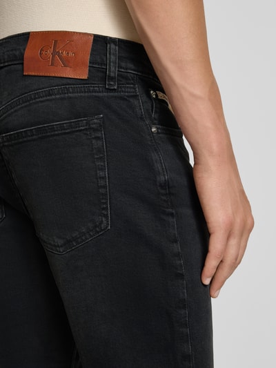 Calvin Klein Jeans Slim Fit Jeans im 5-Pocket-Design Black 3