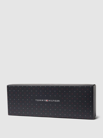 Tommy Hilfiger Socken mit Label-Details im 3er-Pack Modell 'MEN' Black 3