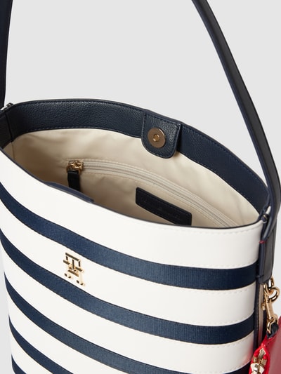 Tommy Hilfiger Handtas met labeldetails, model 'ICONIC' Marineblauw - 4