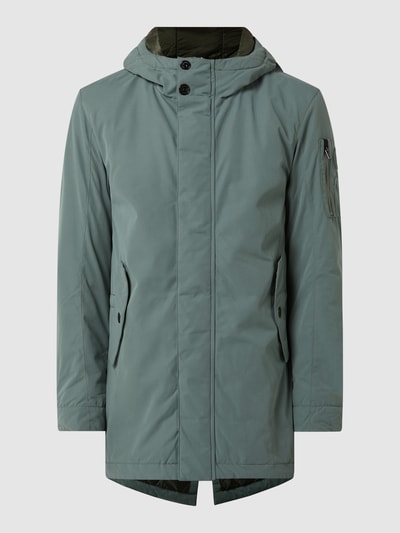 s.Oliver RED LABEL Parka met wattering Petrol - 2