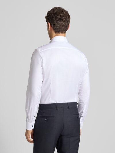 OLYMP Level 5 Slim Fit Businesshemd aus Baumwoll-Mix Weiss 5