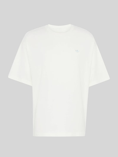 adidas Originals Loose Fit T-Shirt aus reiner Baumwolle Offwhite 2