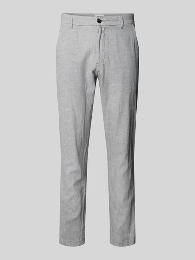 Jack & Jones Tapered Fit Chino mit Eingrifftaschen Modell 'STACE' Mittelgrau 2