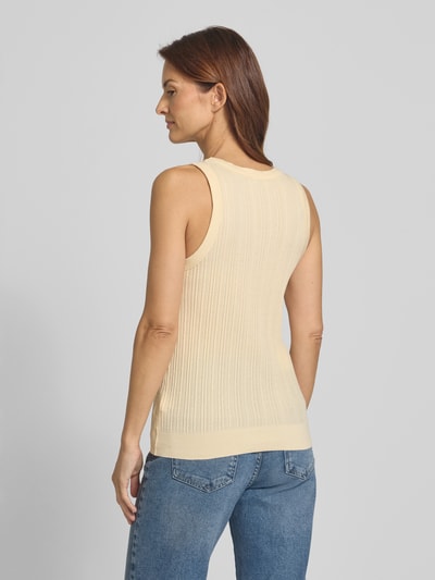 Drykorn Tanktop in Ripp-Optik Modell 'OLINA' Ecru 5