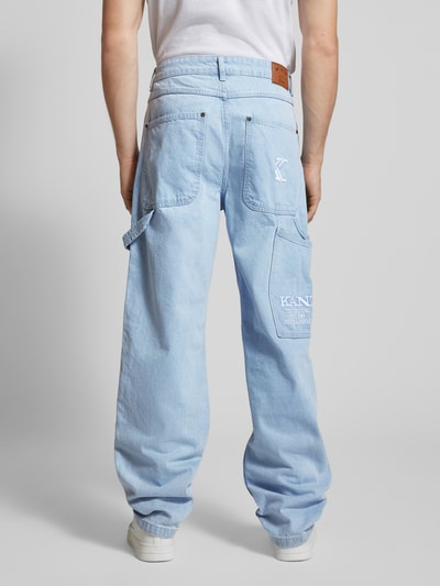 KARL KANI Baggy Fit Jeans im 5-Pocket-Design Jeansblau 5