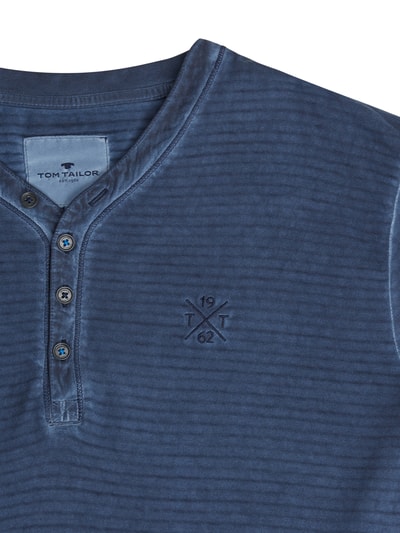 Tom Tailor Serafinoshirt van katoen  Marineblauw - 2