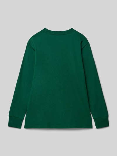 Polo Ralph Lauren Teens Longsleeve mit Label-Stitching und Rundhalsausschnitt Dunkelgruen 3