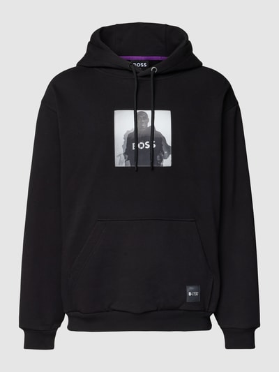 BOSS Hoodie mit Foto-Print Modell 'KHABY' Black 2