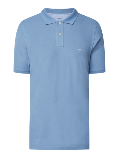 Fynch-Hatton Poloshirt aus Supima®-Baumwolle Jeansblau 2