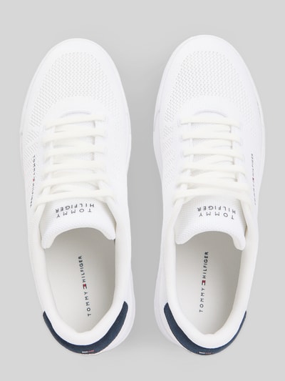 Tommy Hilfiger Sneaker mit Logo Detail Weiss 3