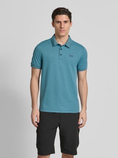 LUHTA Regular Fit Poloshirt mit Label-Print Modell 'KIVILAHTI' Mint 4