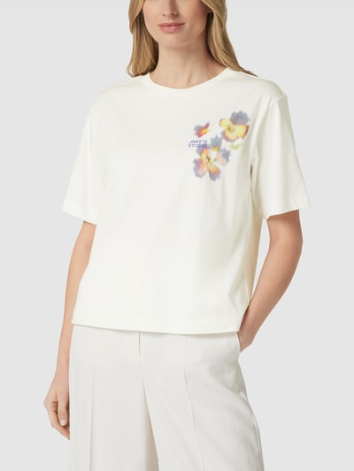 JAKE*S STUDIO WOMAN T-Shirt mit Motiv-Print Offwhite 4