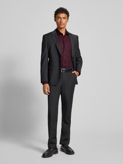 OLYMP Level Five Slim fit zakelijk overhemd met kentkraag Bordeaux - 1