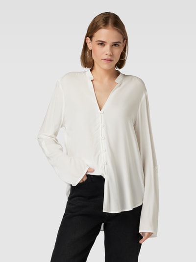 QS Blouse met 3/4-mouwen Offwhite - 4