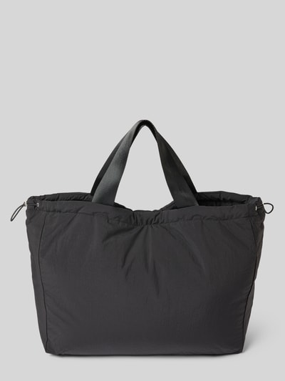 MSCH Copenhagen Torba shopper z detalem z logo i rączkami Czarny 4