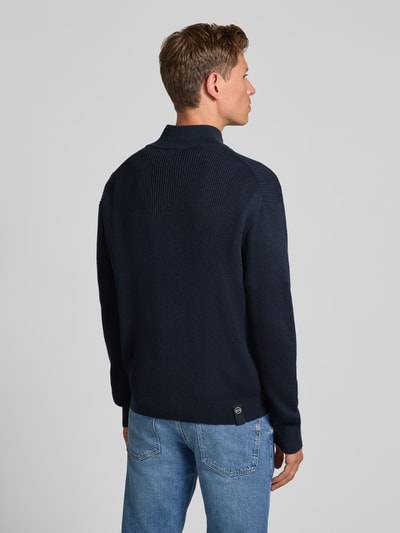 ARMANI EXCHANGE Strickjacke mit Stehkragen Marine 5