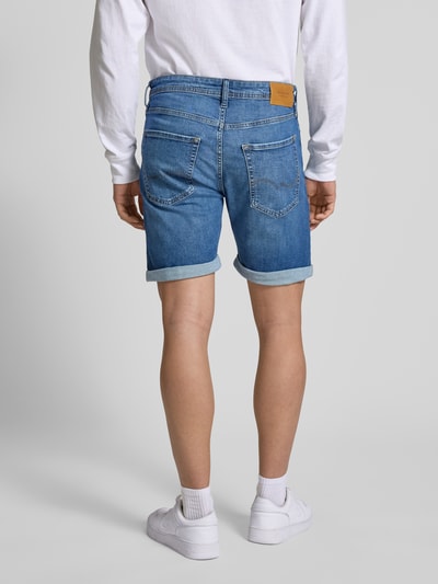 Jack & Jones Regular Fit Jeansshorts im 5-Pocket-Design Modell 'RICK' Blau 5