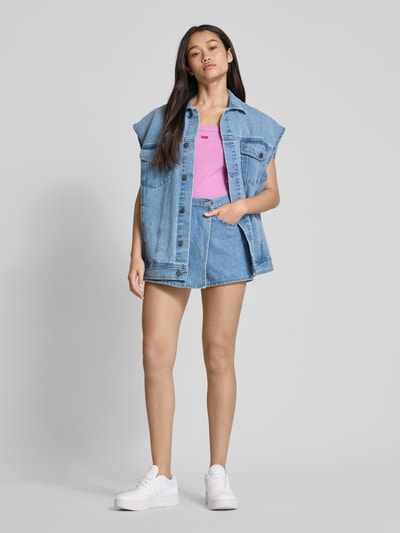 Levi's® Szorty jeansowe o kroju regular fit w kopertowym stylu model ‘IM FUN’ Jeansowy niebieski 1