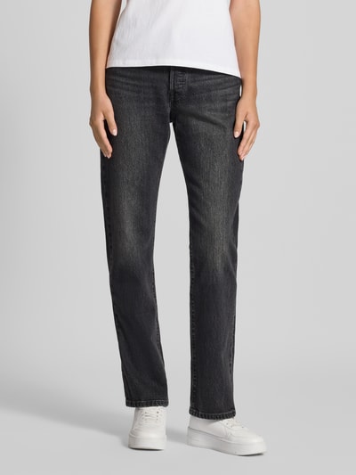 Levi's® 300 Straight Fit Jeans mit 5-Pocket-Design Black 4