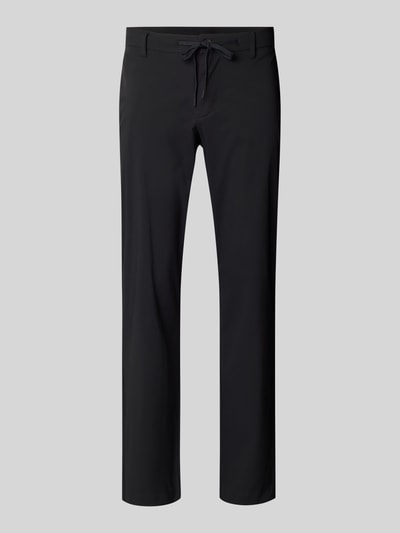 SELECTED HOMME Slim Fit Hose mit Tunnelzug Modell 'LERO' Black 2