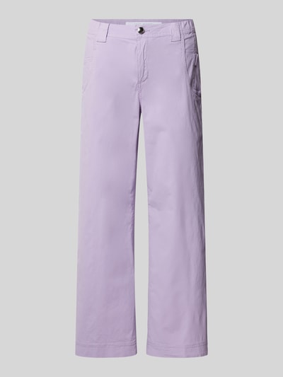 MAC Stoffen broek met verkorte pasvorm, model 'NOA' Lavendel - 2