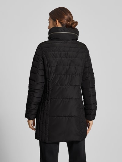 Soyaconcept Steppmantel mit abnehmbarer Kapuze Modell 'Nina' Black 5