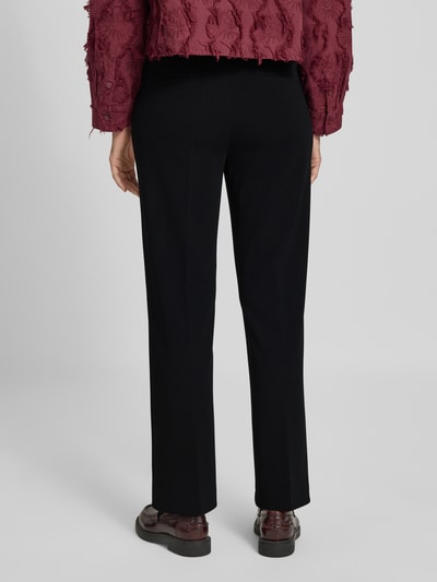 Raffaello Rossi Straight Fit Bundfaltenhose Modell 'RENEE' Black 5