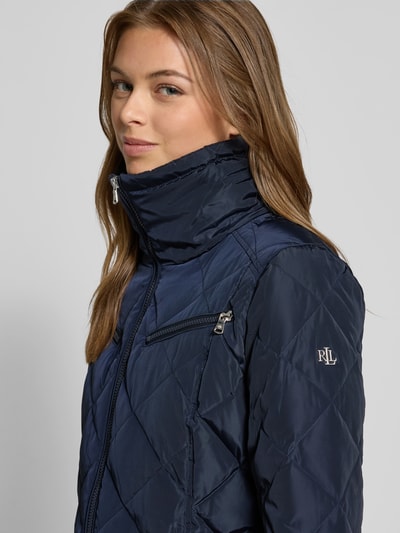 Lauren Ralph Lauren Regular Fit Daunenmantel mit abnehmbaren Taillengürtel Marine 3