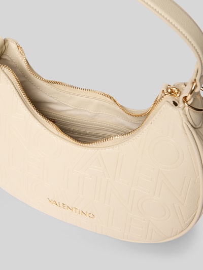 VALENTINO BAGS Handtasche mit Strukturmuster Modell 'SHELBY' Ecru 4