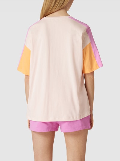 Roxy T-shirt w stylu Colour Blocking model ‘ESSENTIAL ENERGY’ Beżowy 5