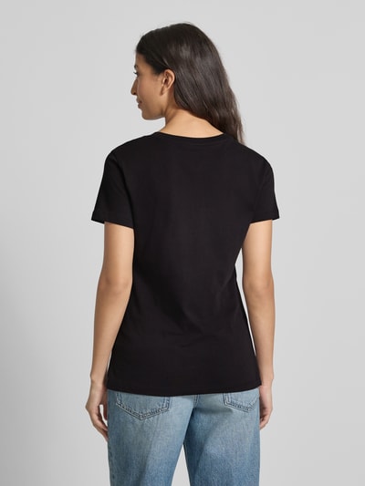 ARMANI EXCHANGE T-shirt z wyhaftowanym logo Czarny 5