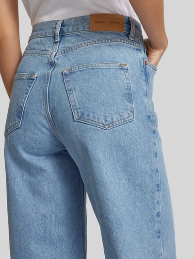 Samsøe & Samsøe Wide Leg Jeans im 5-Pocket-Design Modell 'REBECCA' Hellblau 3