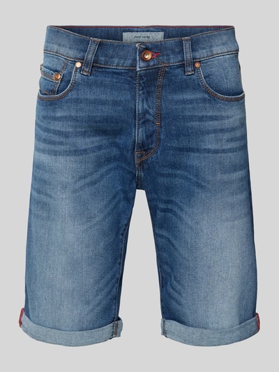 Pierre Cardin Jeansshorts mit Eingrifftaschen Modell 'Lyon' Jeansblau 2